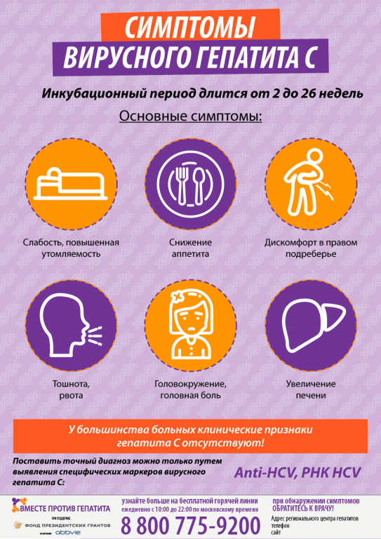 Неделя по борьбе с заражением и распространением хронического вирусного гепатита С.