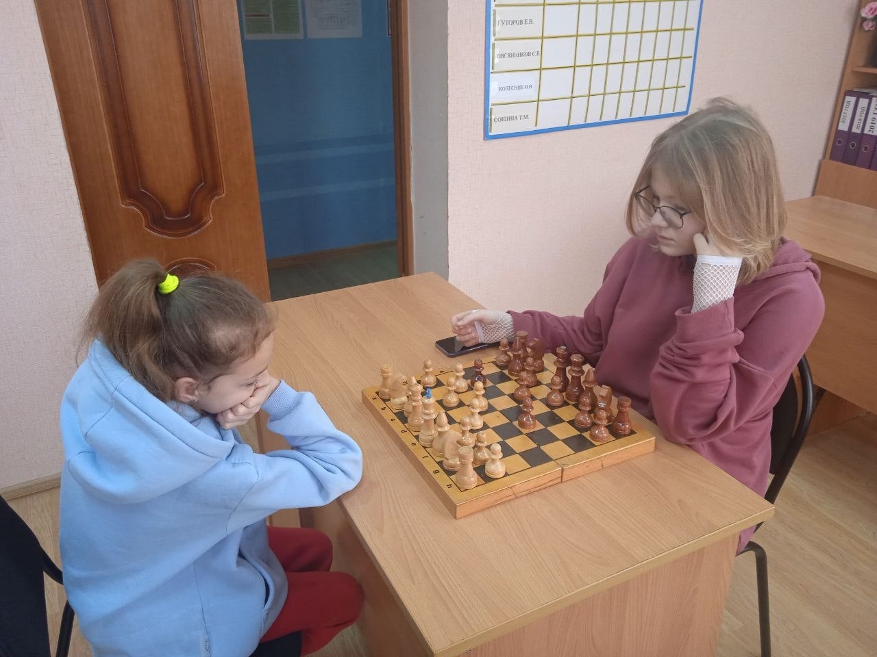 Шахматный турнир &amp;quot;Шахматы не терпят спешки&amp;quot;.
