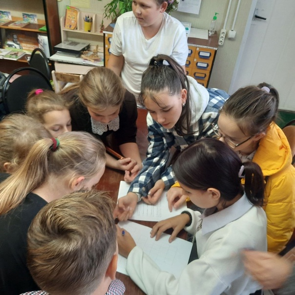 Экскурсия в библиотеку с.Смородино.