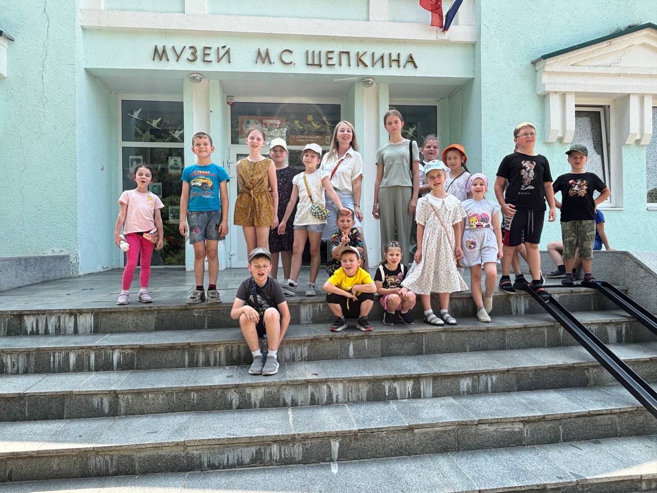 Сегодня ребята нашего лагеря посетили музей им. М.С. Щепкина..