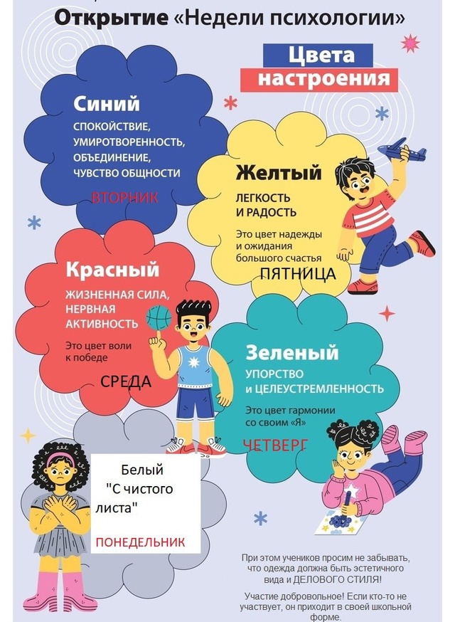 Открытие недели психологии в нашей школе!.