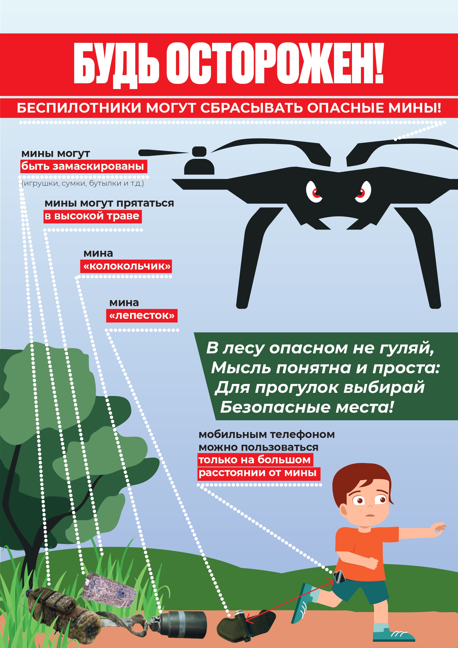 ОСТОРОЖНО, МИНЫ!.